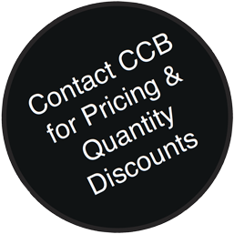 Contact CCB for Pricing & Quantity Discounts